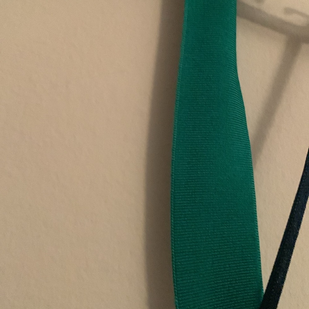 Ralph Lauren Black and Green Halter Top - Preloved - Picture 3 of 9